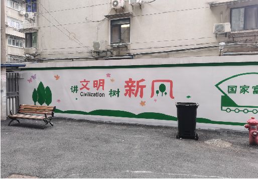 清镇社区墙绘